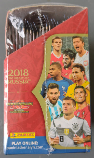 2018 Panini Adrenalyn FIFA World Cup Russia Trading Card Box (50ct)