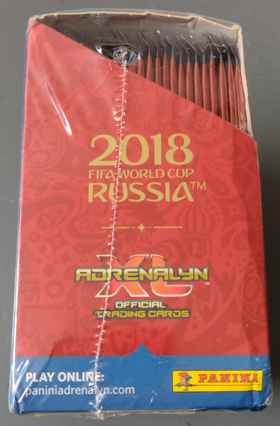 2018 Panini Adrenalyn FIFA World Cup Russia Trading Card Box (50ct)