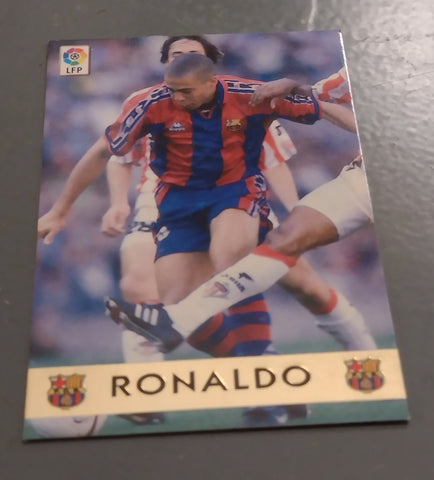 1997-98 Mundicromo Las Fichas de La Liga Ronaldo Trading Card
