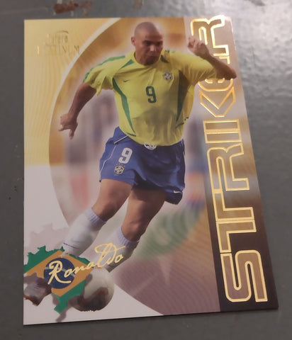 2003 Futera Platinum Ronaldo #17 Trading Card
