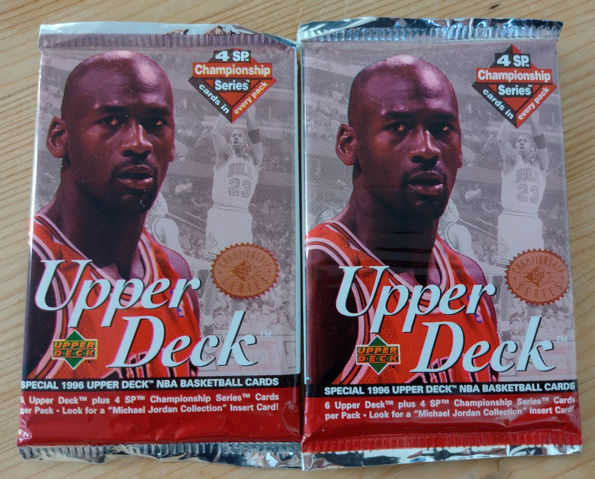 1995-96 Upper Deck Series 2 Trading Card (1) Pack