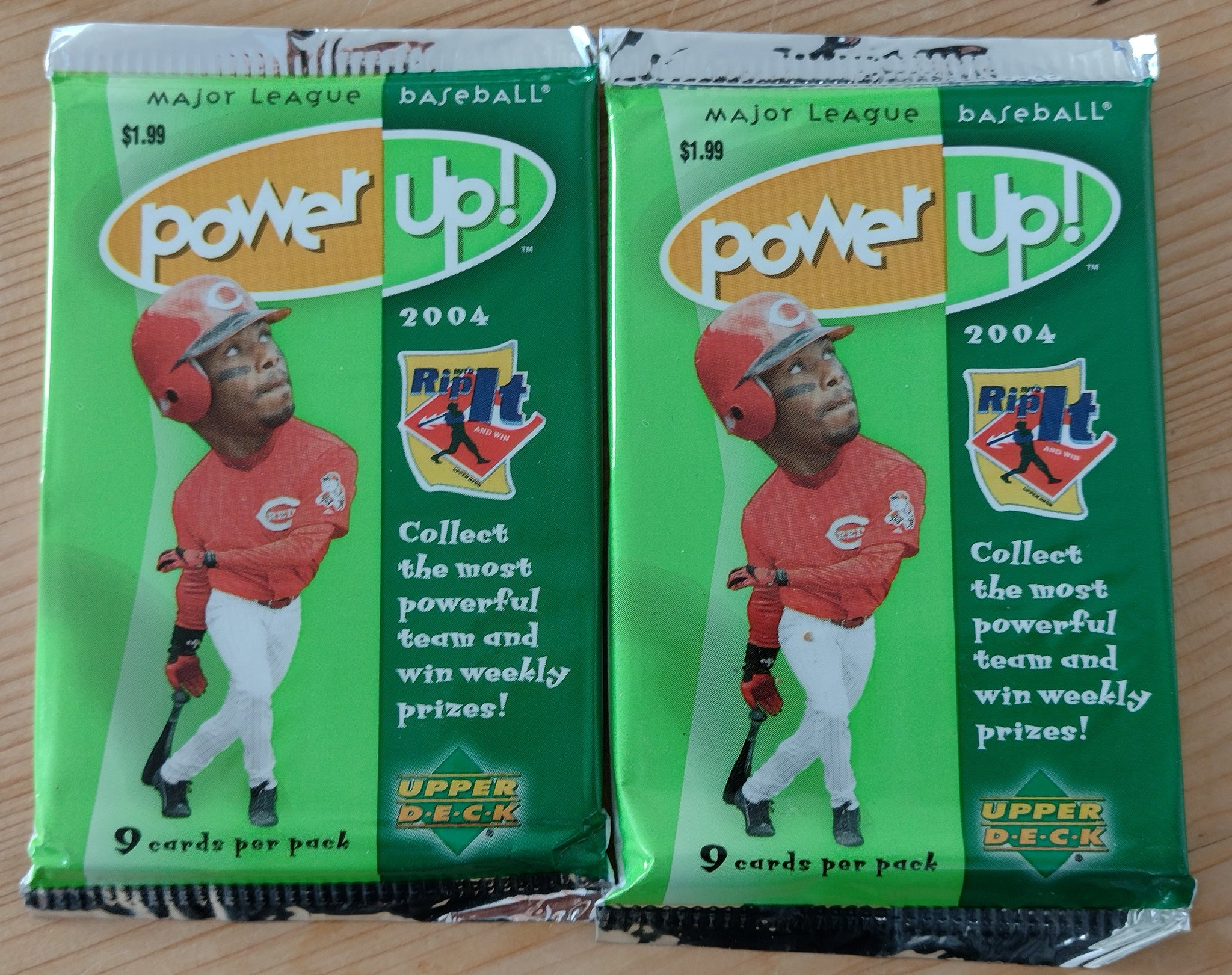 2004 Upper Deck Major League Baseball Power Up! Trading Card Pack