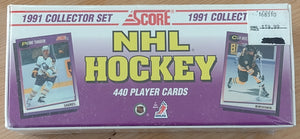 1991 Score NHL Hockey Trading Card Set Collectors Box