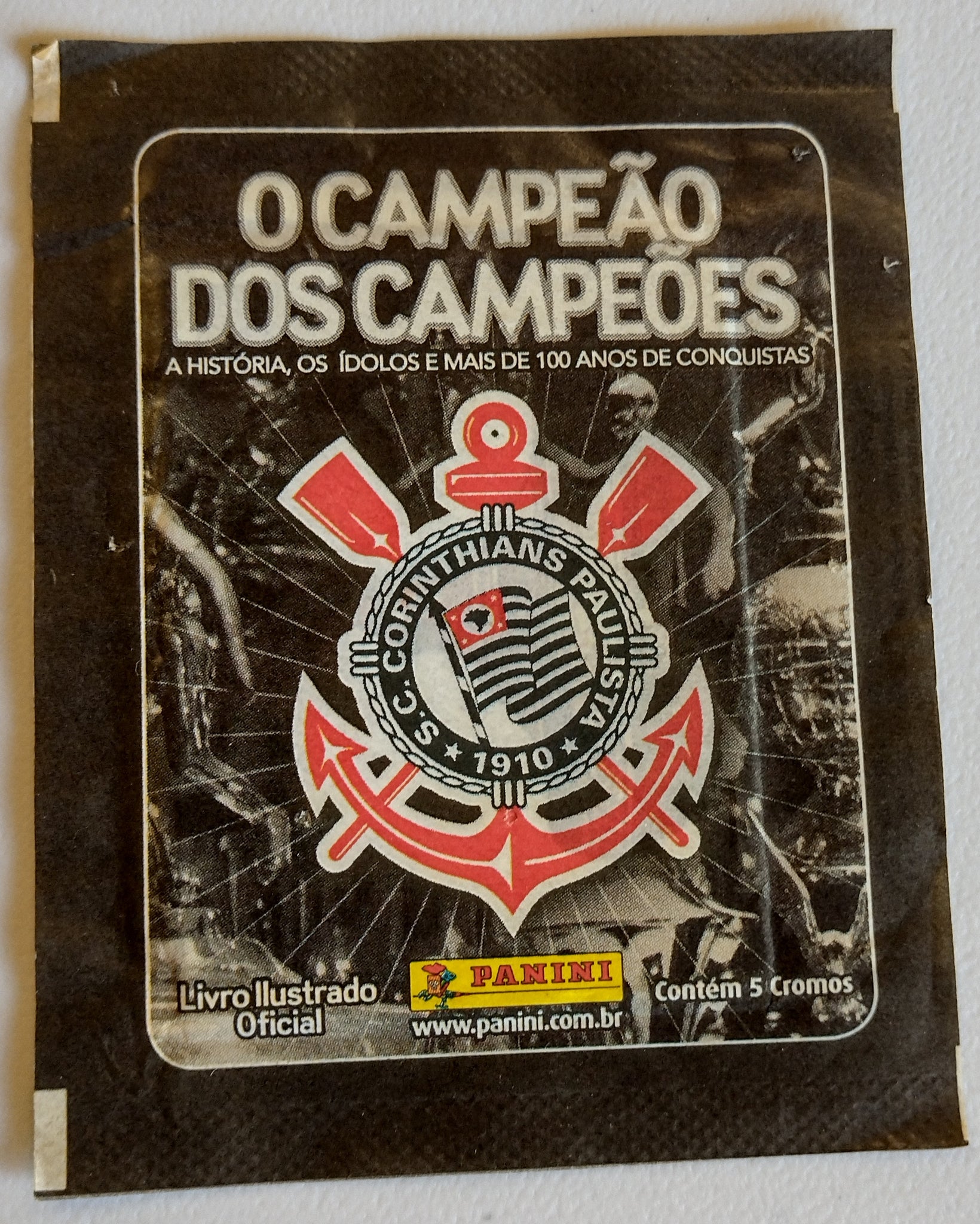 2017 Panini O Campeão dos Campeões Corinthians (1) Sealed Sticker Pack