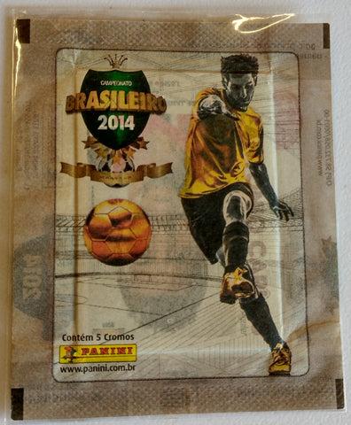 2014 Panini Campeonato Brasileiro (1) Sealed Sticker Pack