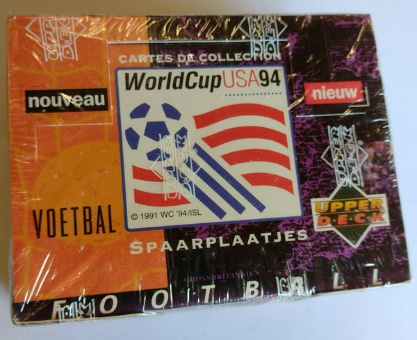 Upper Deck World Cup USA 94 Sealed Trading Card Box