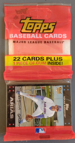 2007 Topps Major League Baseball Trading Card Rack Pack