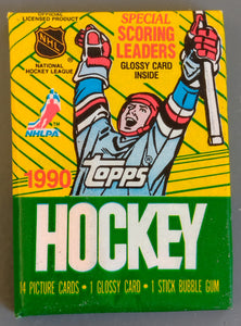 1990 Topps NHL Hockey Trading Card Pack