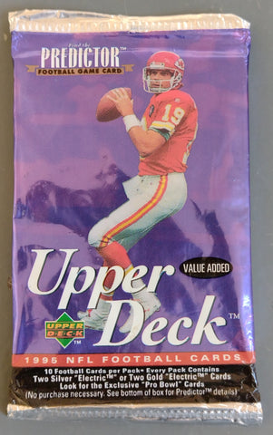 1995 Upper Deck NFL Football Trading Card Pack