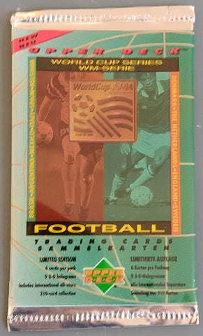 Upper Deck World Cup 94 Trading Card Pack (Green)