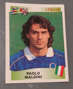 Panini Europe 96 England Paolo Madini #242 Sticker