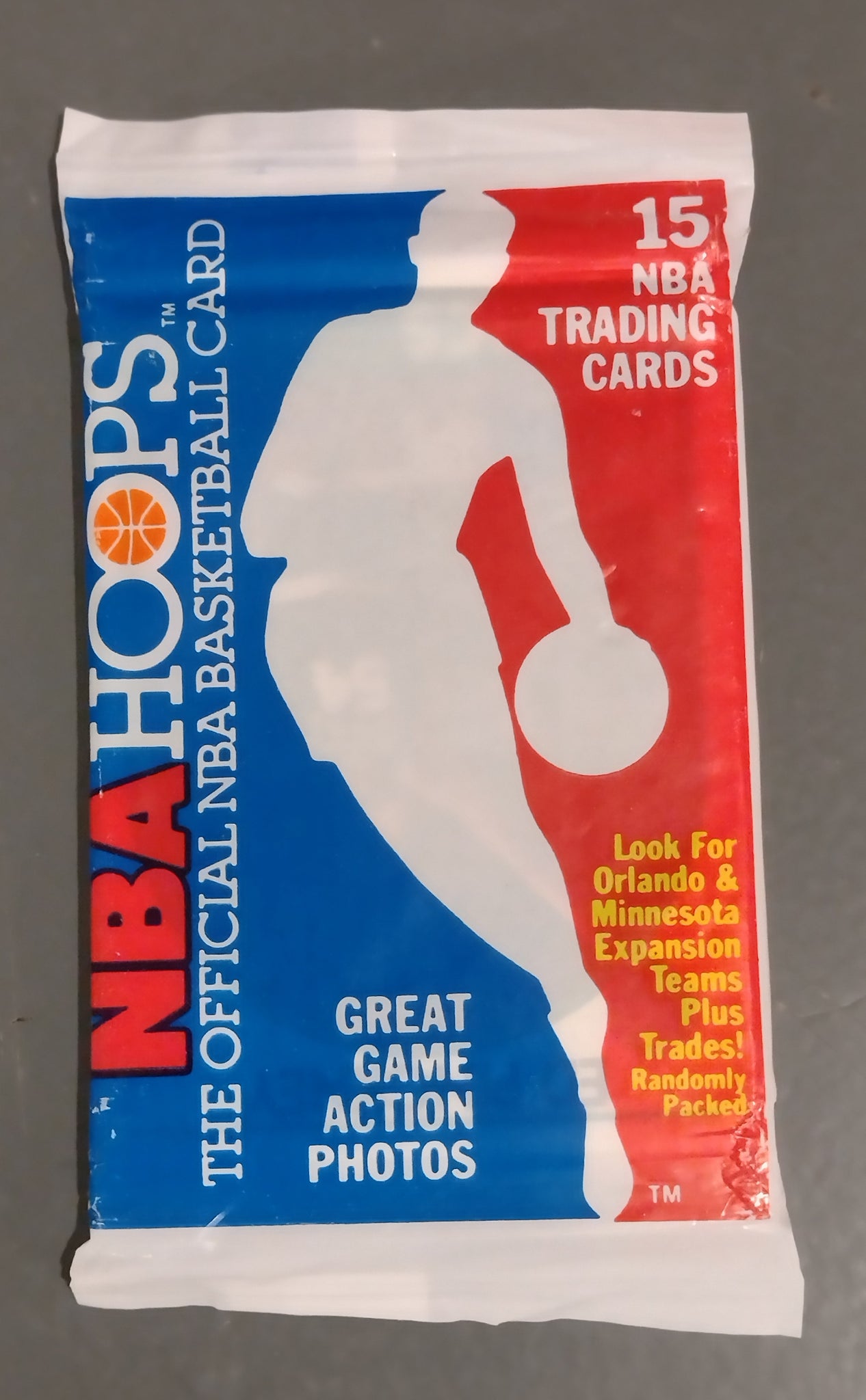 1989-90 NBA Hoops Trading Card (Michael Jordan) Pack