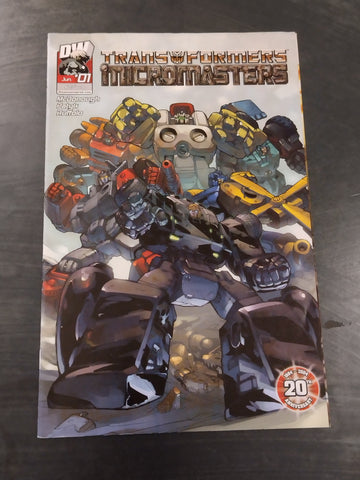 Transformers Micromasters#1 FN Cover B Variant
