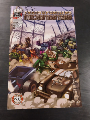 Transformers Micromasters #2 FN Cover B Variant