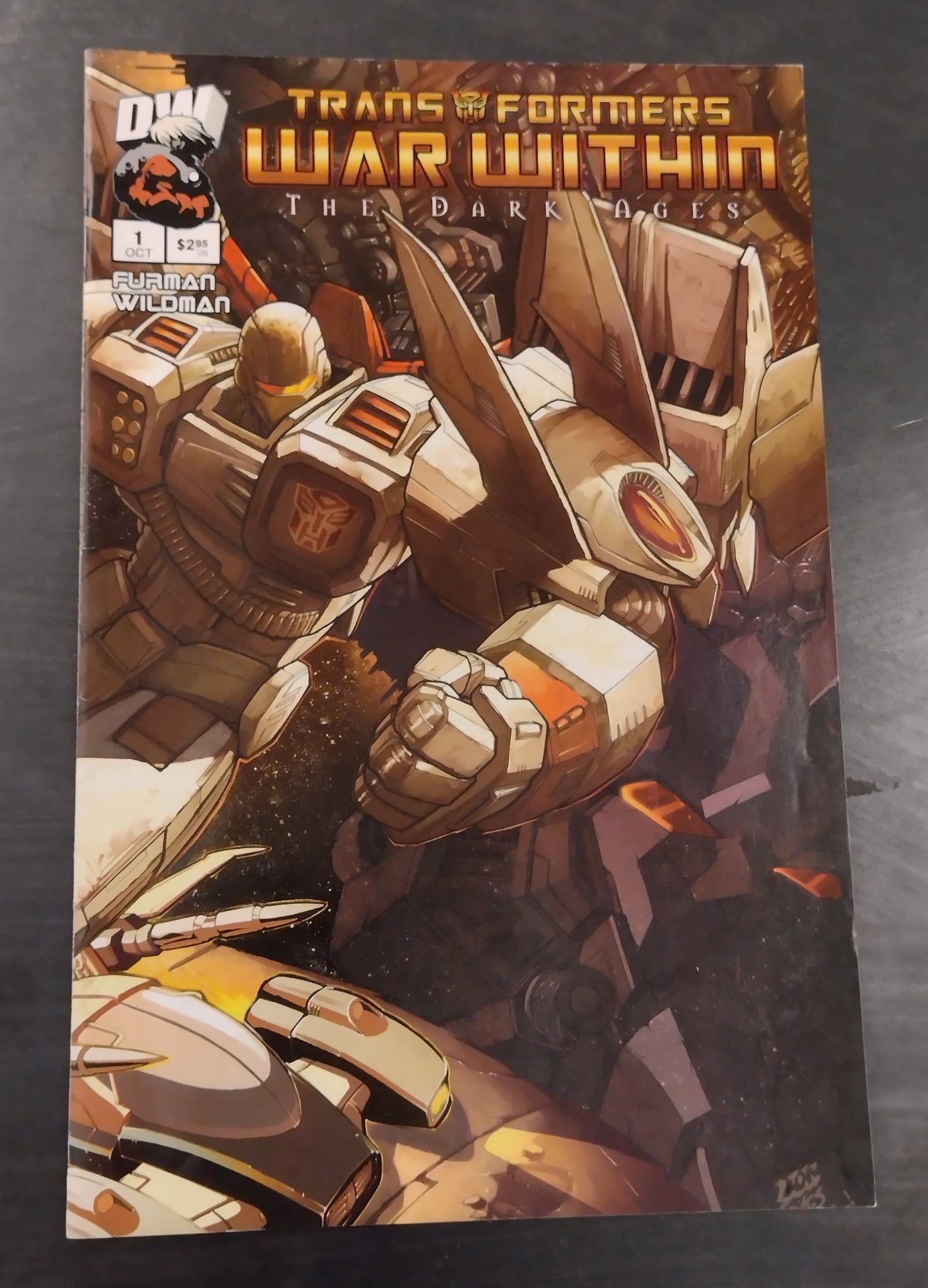 Transformers War Within the Dark Ages #1 FN Cover C Variant