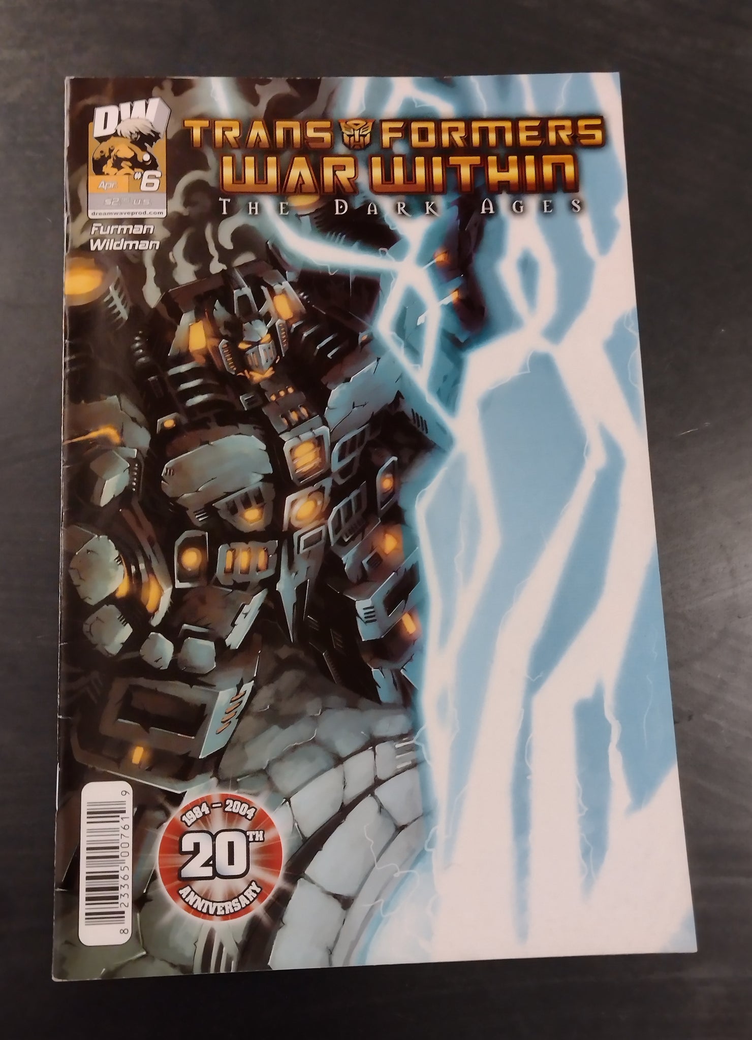 Transformers War Within the Dark Ages #6 FN