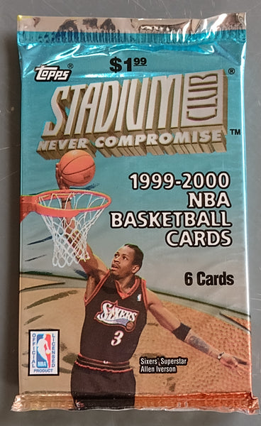 1999-2000 Topps Stadium Club Trading Card Pack