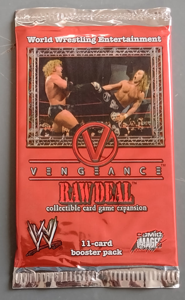 WWE Wrestling Raw Deal Vengeance TCG Booster Pack Rotterdam Comics WWE Wrestling Raw Deal Vengeance TCG Booster Pack Rotterdam Comics