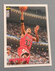 1995-96 Upper Deck Collectors Choice Scottie Pippen #215 Trading Card