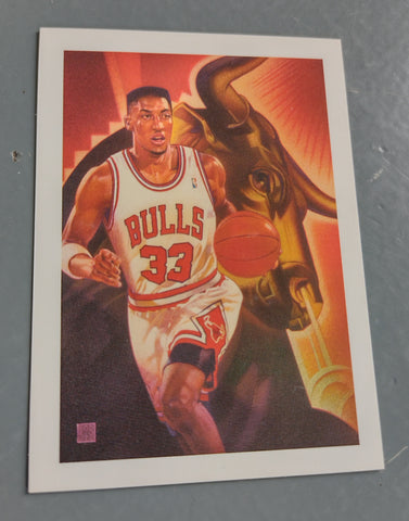 1991-92 NBA Hoops Scottie Pippen #506 Trading Card