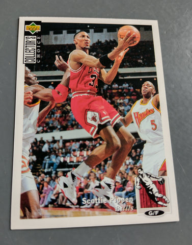 1994-95 Upper Deck Collectors Choice Scottie Pippen #33 Trading Card