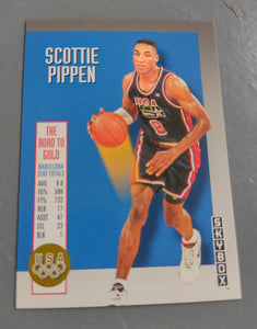 1992-93 Skybox Scottie Pippen #USA5 Trading Card