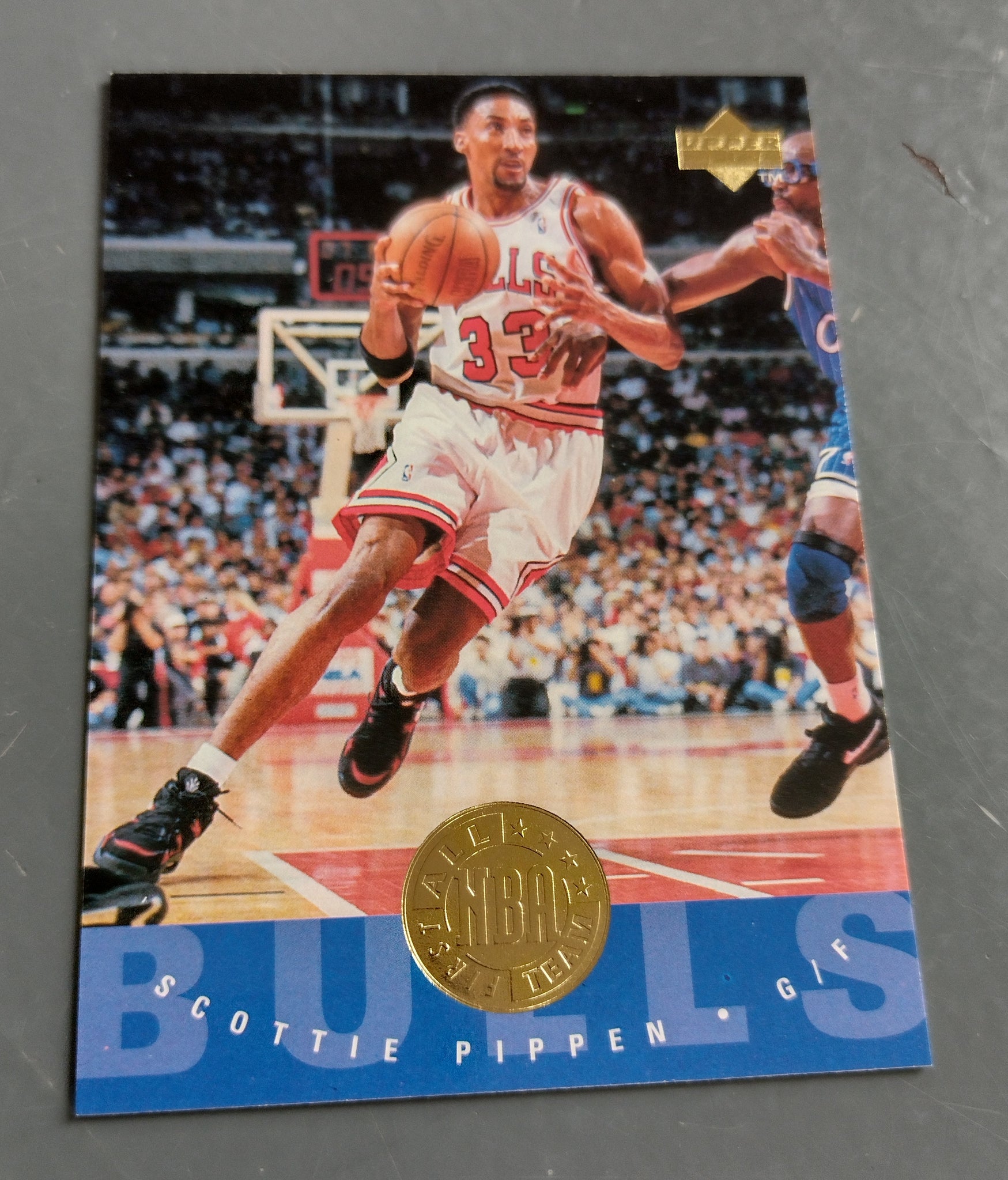 1995-96 Upper Deck Scottie Pippen #167 Trading Card