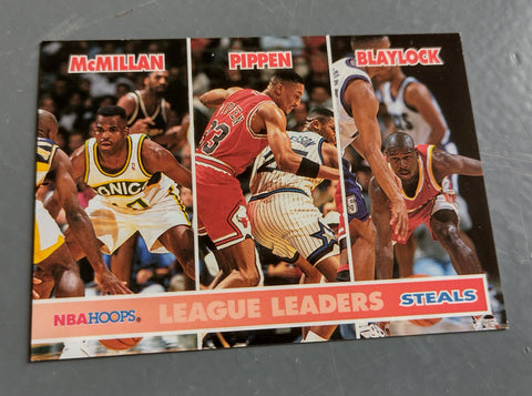 1994-95 NBA Hoops League Leaders Scottie Pippen #258 Trading Card