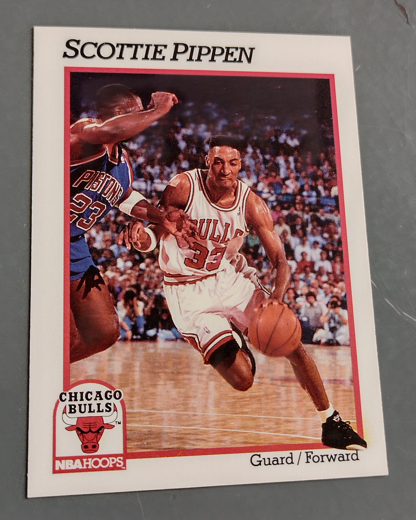 1991-92 NBA Hoops Scottie Pippen #34 Trading Card