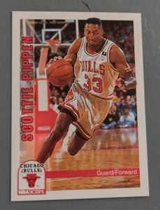 1991-92 NBA Hoops Scottie Pippen #34 Trading Card