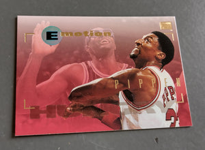 1994-95 Skybox Emotion Scottie Pippen #13 Trading Card