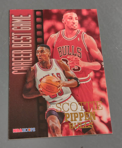 1996-97 NBA Hoops Scottie Pippen #341 Trading Card