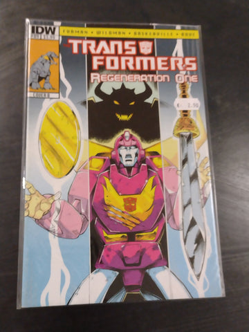 Transformers Regeneration One #89 FN Cover B Variant