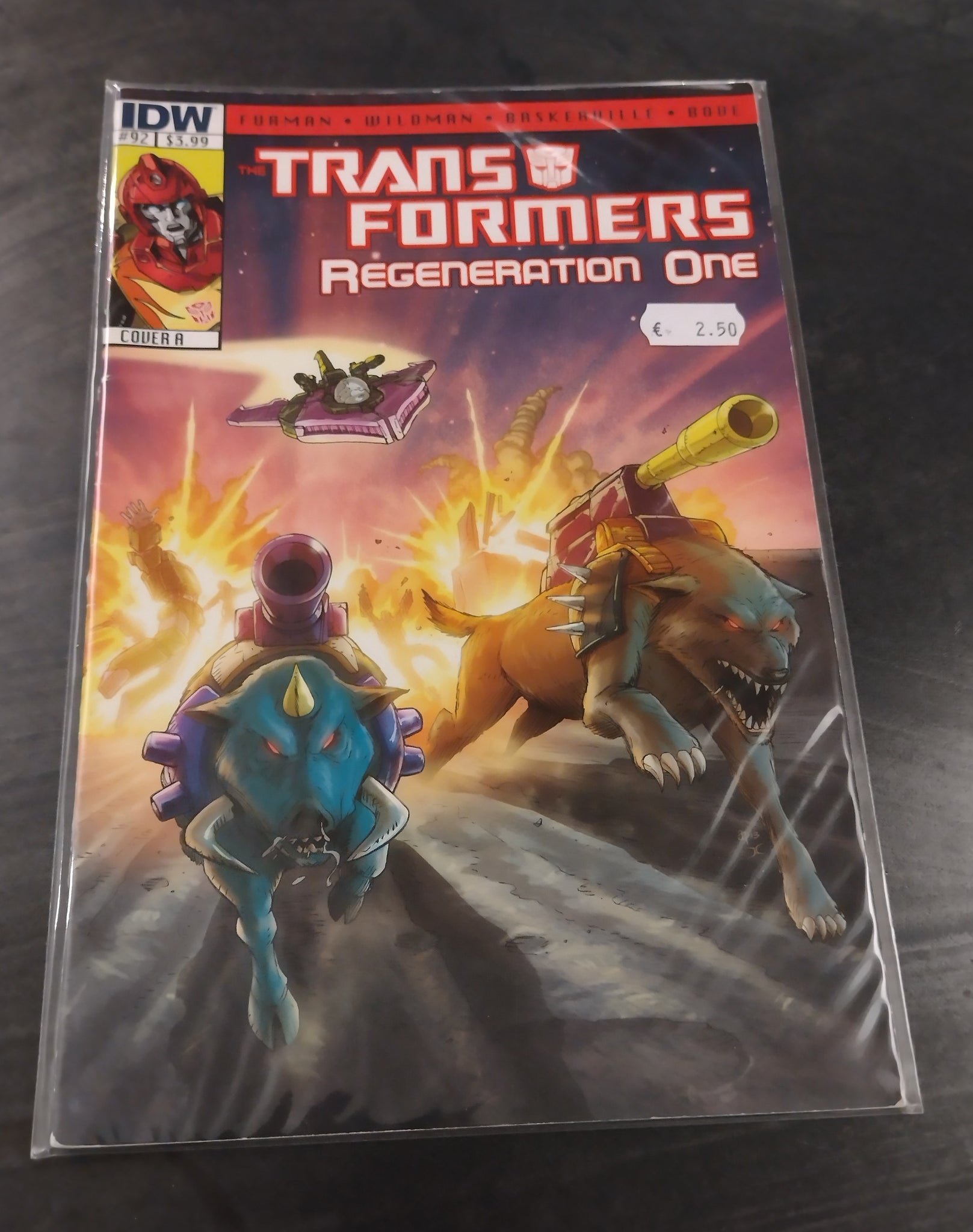 Transformers Regeneration One #92 FN