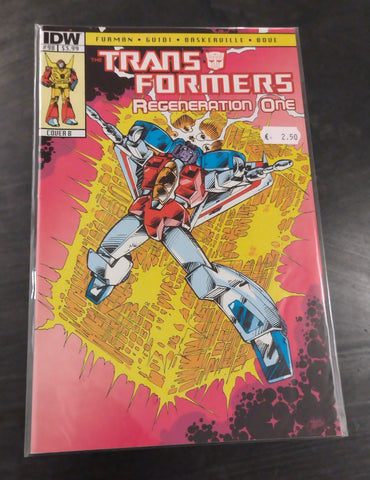Transformers Regeneration One #98 FN Cover B Variant