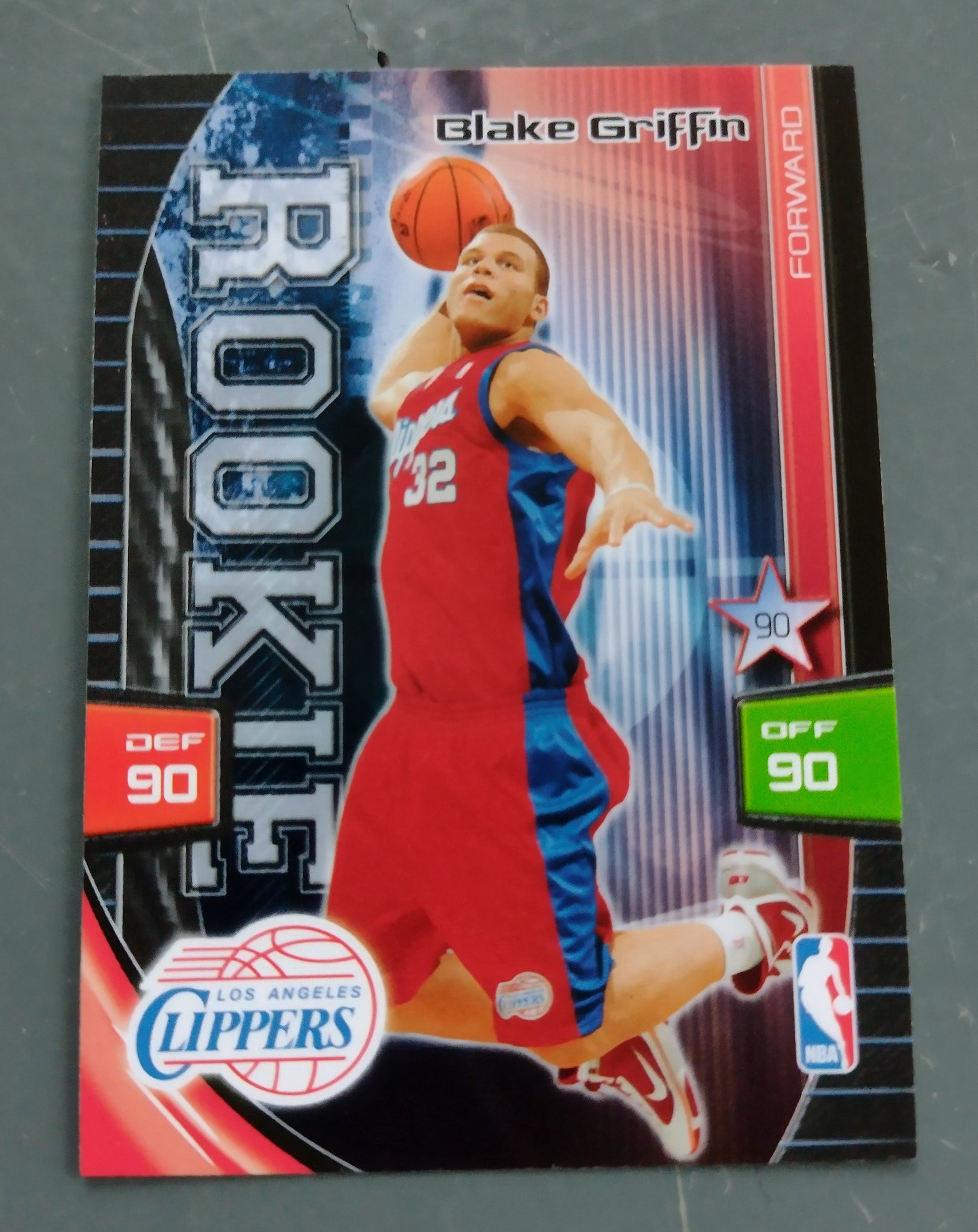 2009-10 Panini Adrenalyn Blake Griffin Rookie Card