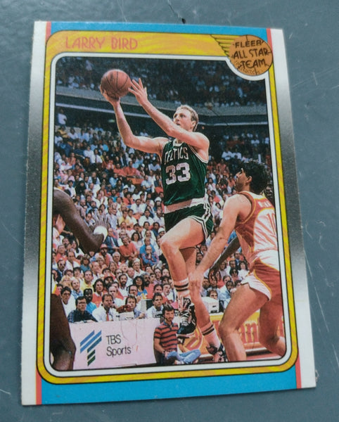 1988-89 Fleer Basketball Larry Bird All-Star Team #124 Trading Card