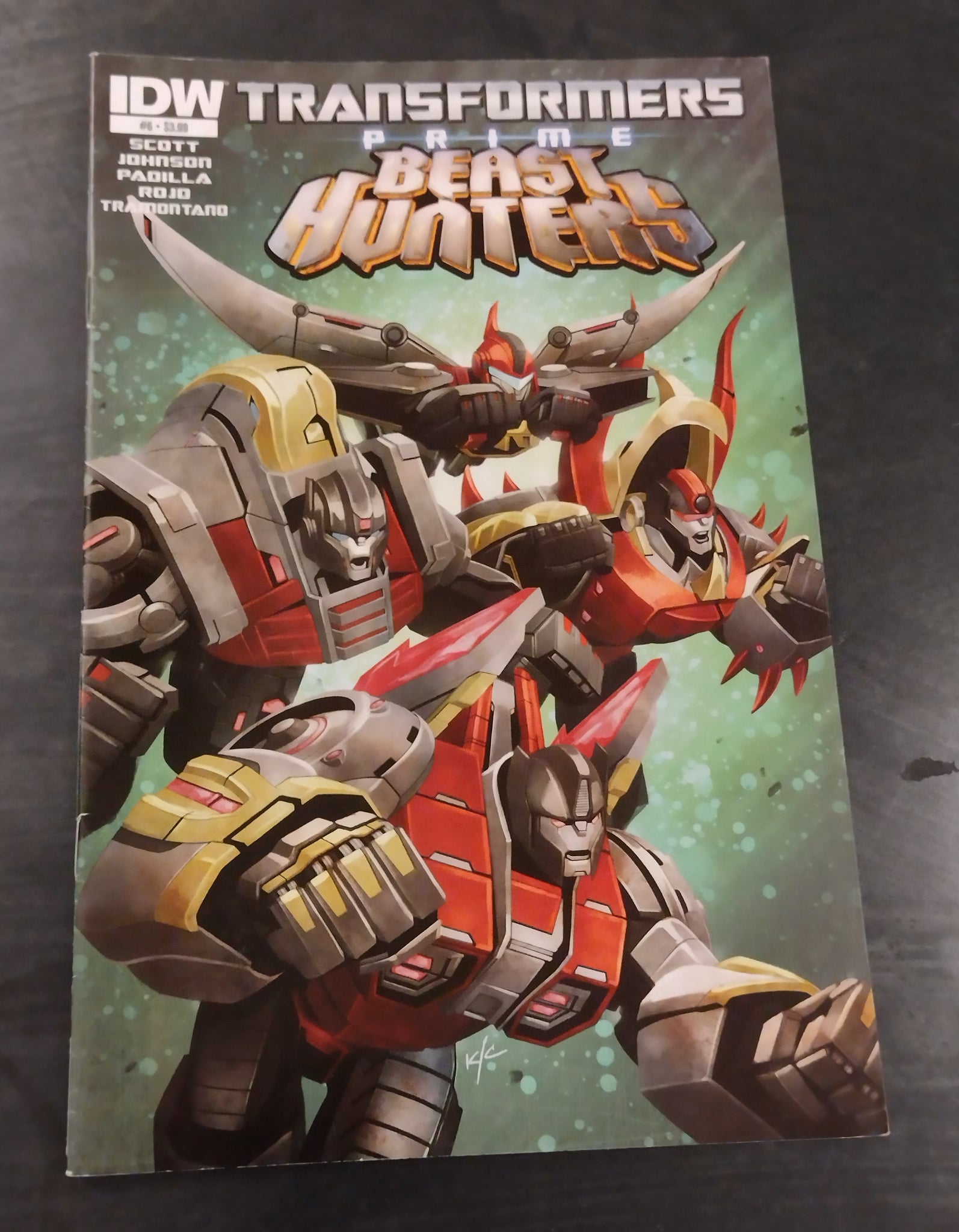 Transformers Prime Beast Hunters #6 FN