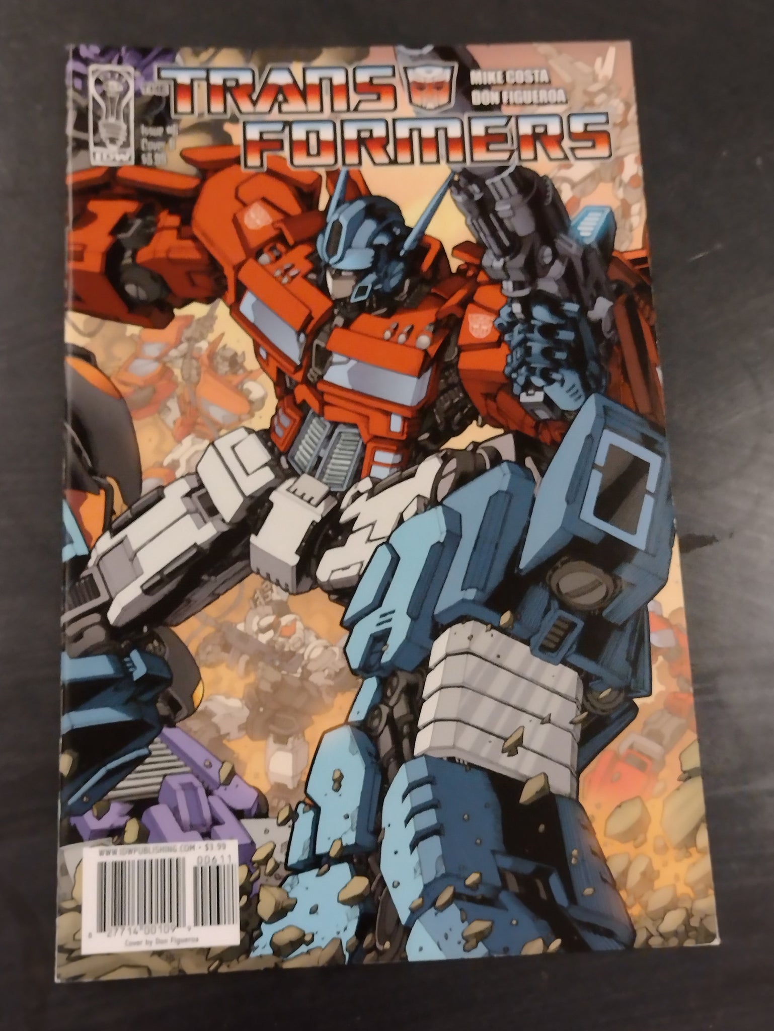 Transformers #6 FN Cover B Variant