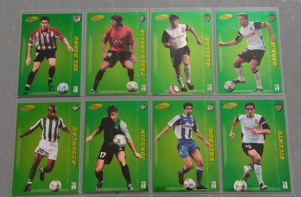 2004-05 Panini Mega Cracks La Liga Mega Estrellas Trading Card Lot (12ct)