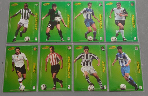 2004-05 Panini Mega Cracks La Liga Mega Estrellas Trading Card Lot (12ct)