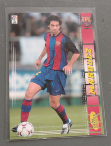 2004-05 Panini Mega Cracks La Liga Rafael Marquez #61 Rookie Card