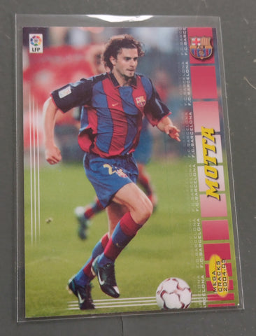 2004-05 Panini Mega Cracks La Liga Thiago Motta #64 Trading Card