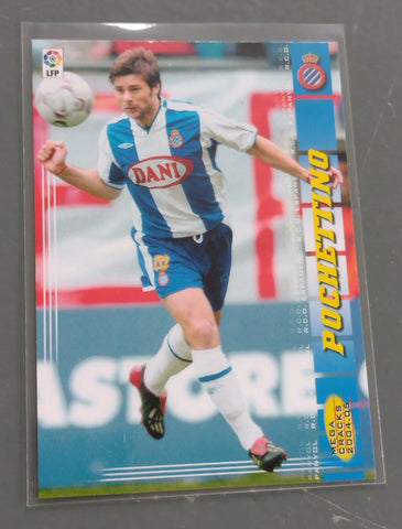 2004-05 Panini Mega Cracks La Liga Mauricio Pochettino #113 Trading Card