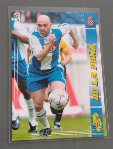 2004-05 Panini Mega Cracks La Liga Ivan de la Pena #123 Trading Card