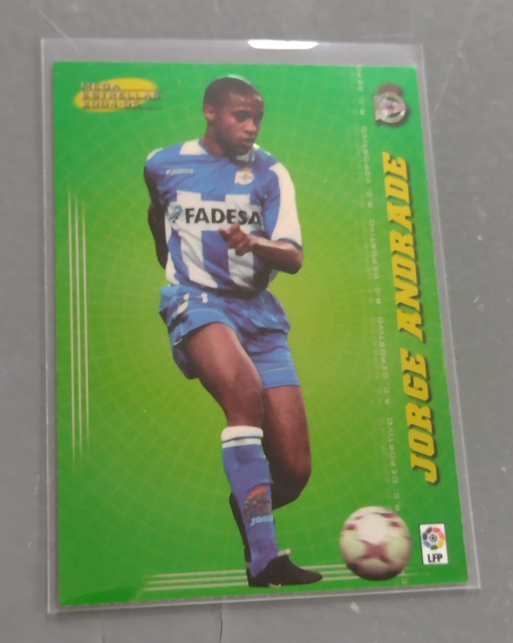 2004-05 Panini Mega Cracks La Liga Jorge Andrade #367 Trading Card