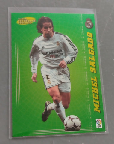 2004-05 Panini Mega Cracks La Liga Michel Salgado #368 Trading Card