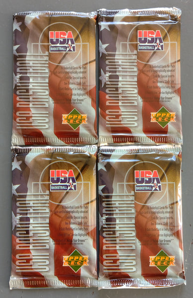 1994 Upper Deck USA Basketball Trading Card Pack