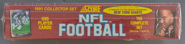 1991 Score NFL Football Trading Card Set Collectors Box