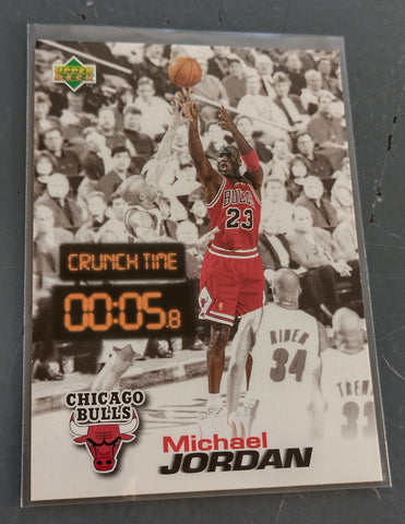 1997 Upper Deck Crunch Time Michael Jordan #5 Trading Card